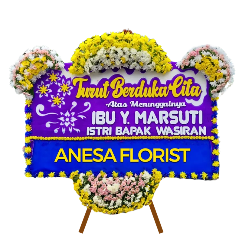 Bunga Papan Duka Cita Delina 30