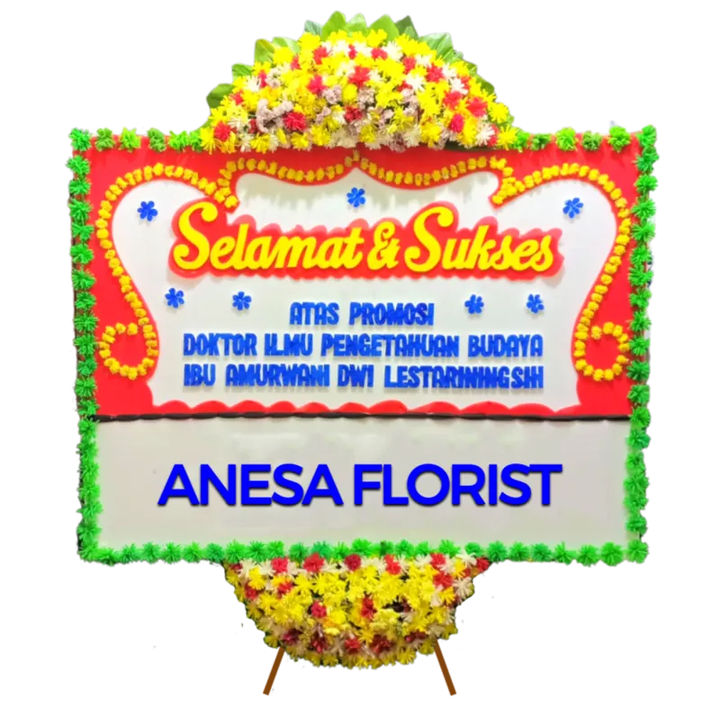 Bunga Papan Selamat & Sukses Elysea 05