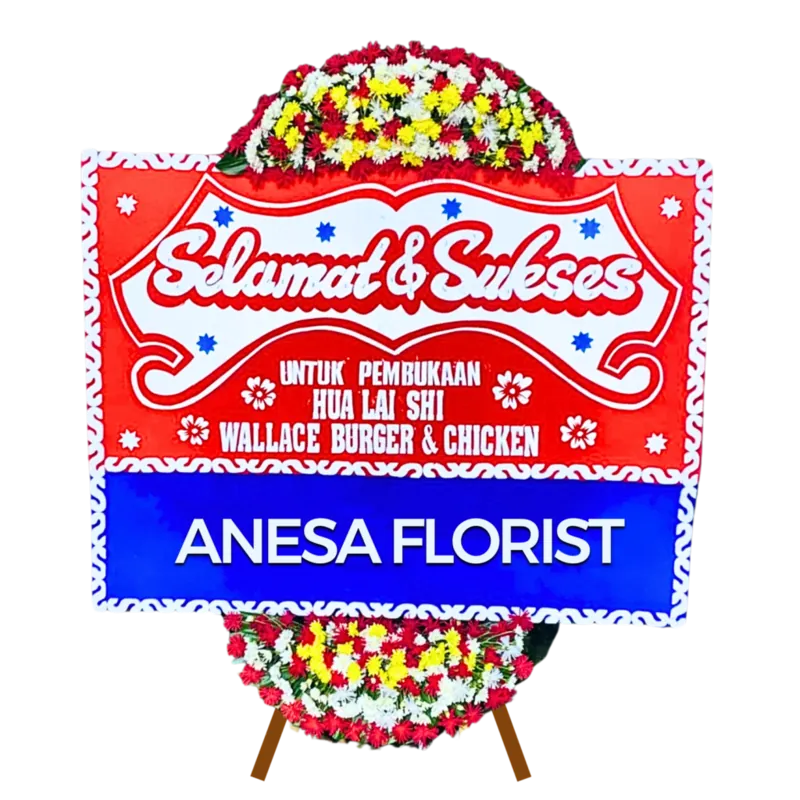 Bunga Papan Selamat & Sukses Everine 20