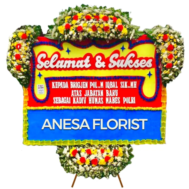 Bunga Papan Selamat & Sukses Gabriella 07
