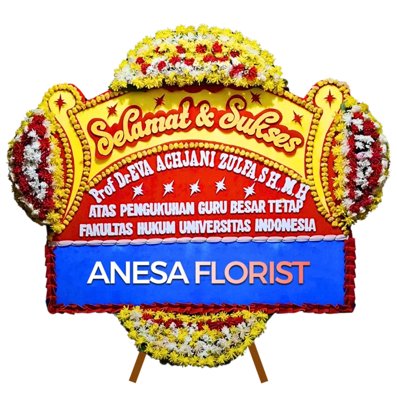 Bunga Papan Selamat & Sukses Jolevia 10